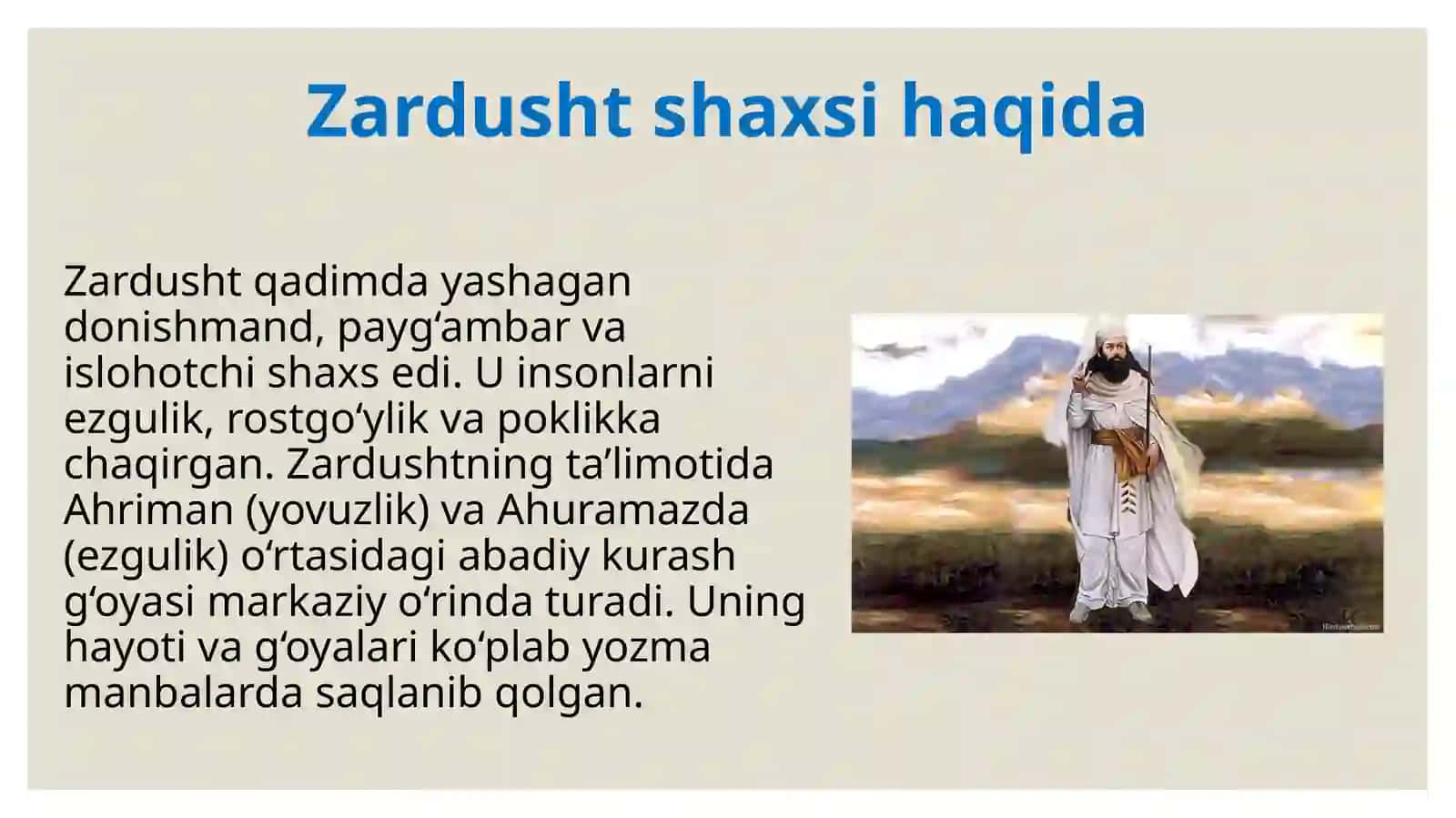 Zardushtiylik Dini 4