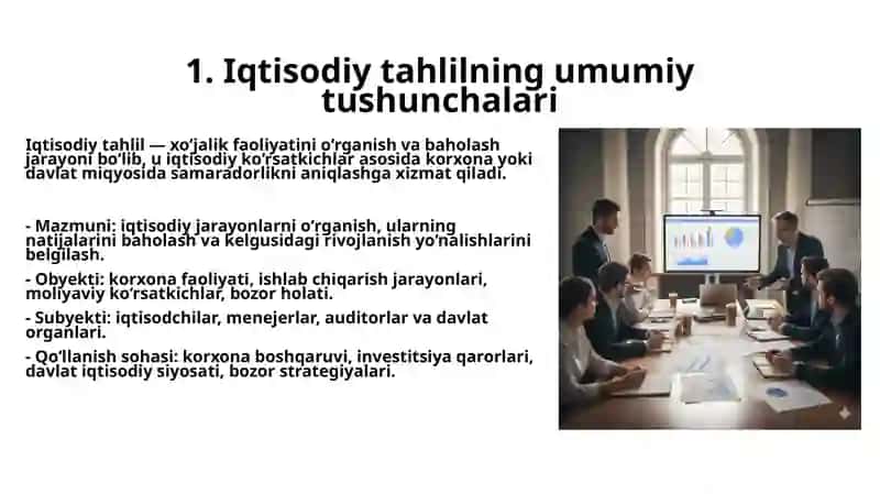 Iqtisodiy tahlil turlari 4