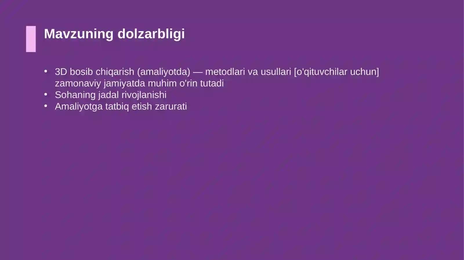 3D bosib chiqarish (amaliyotda) — metodlari va usullari [o'qituvchilar uchun] 4