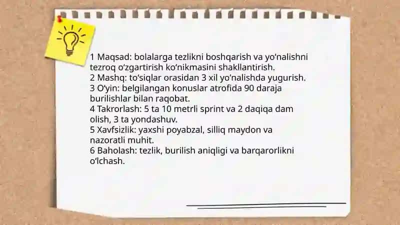 Maktabgacha yoshdagi bolalarni asosiy harakatlarga oʻrgatish 4