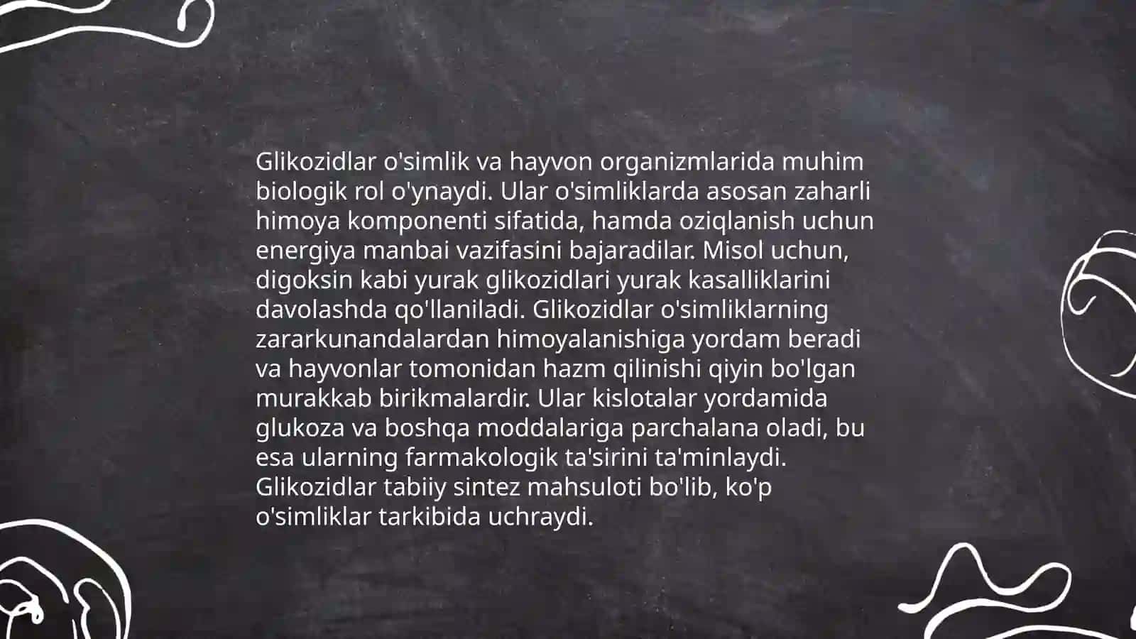 Alkaloidlar va glikozidlar 4