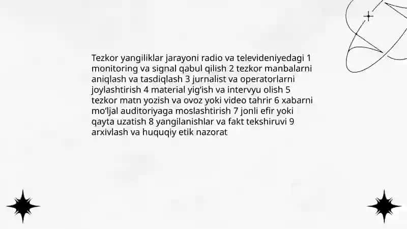 Tezkor axborot: tushunchasi va xususiyatlari 4