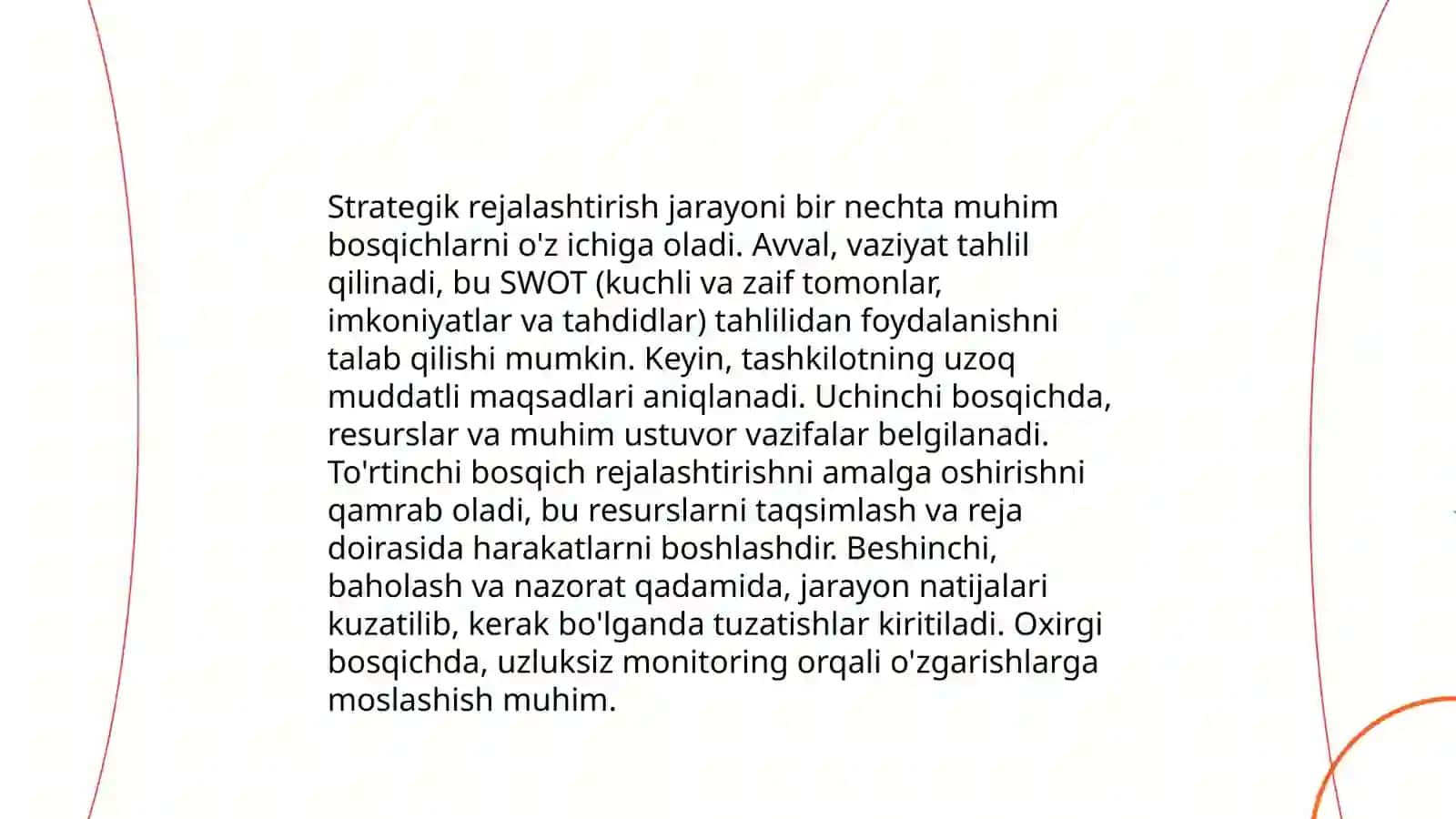 Sanoat korxonalari strategiyasini amalga oshoriah jarayonini strategik boshqarish tizimi 4