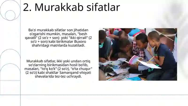 Ona tilidan mustaqil talim mavzusi sifatlarining yasalishi 4