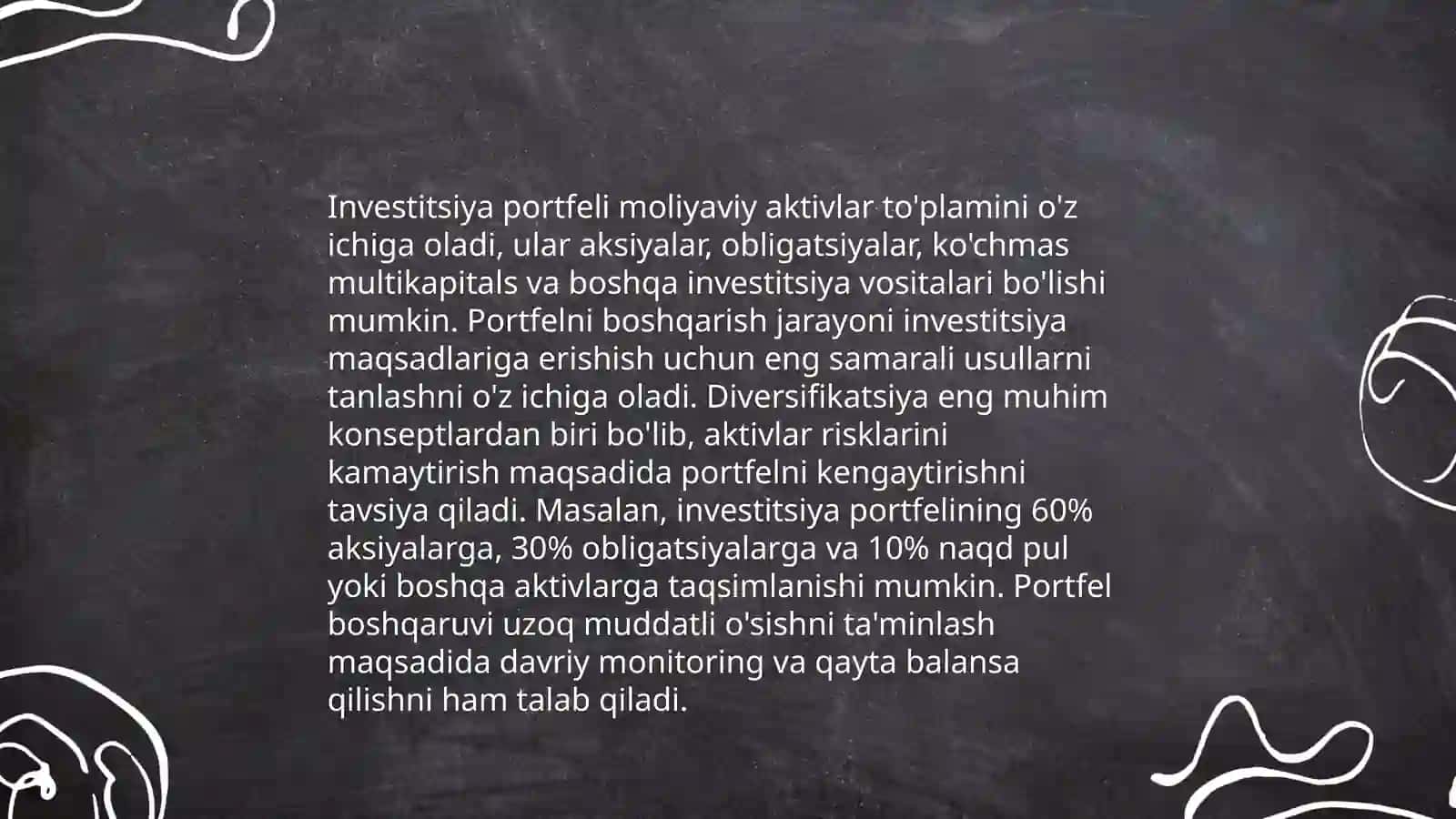 Banklarning investitsiya siyosati va uning yo’nalishlari 4