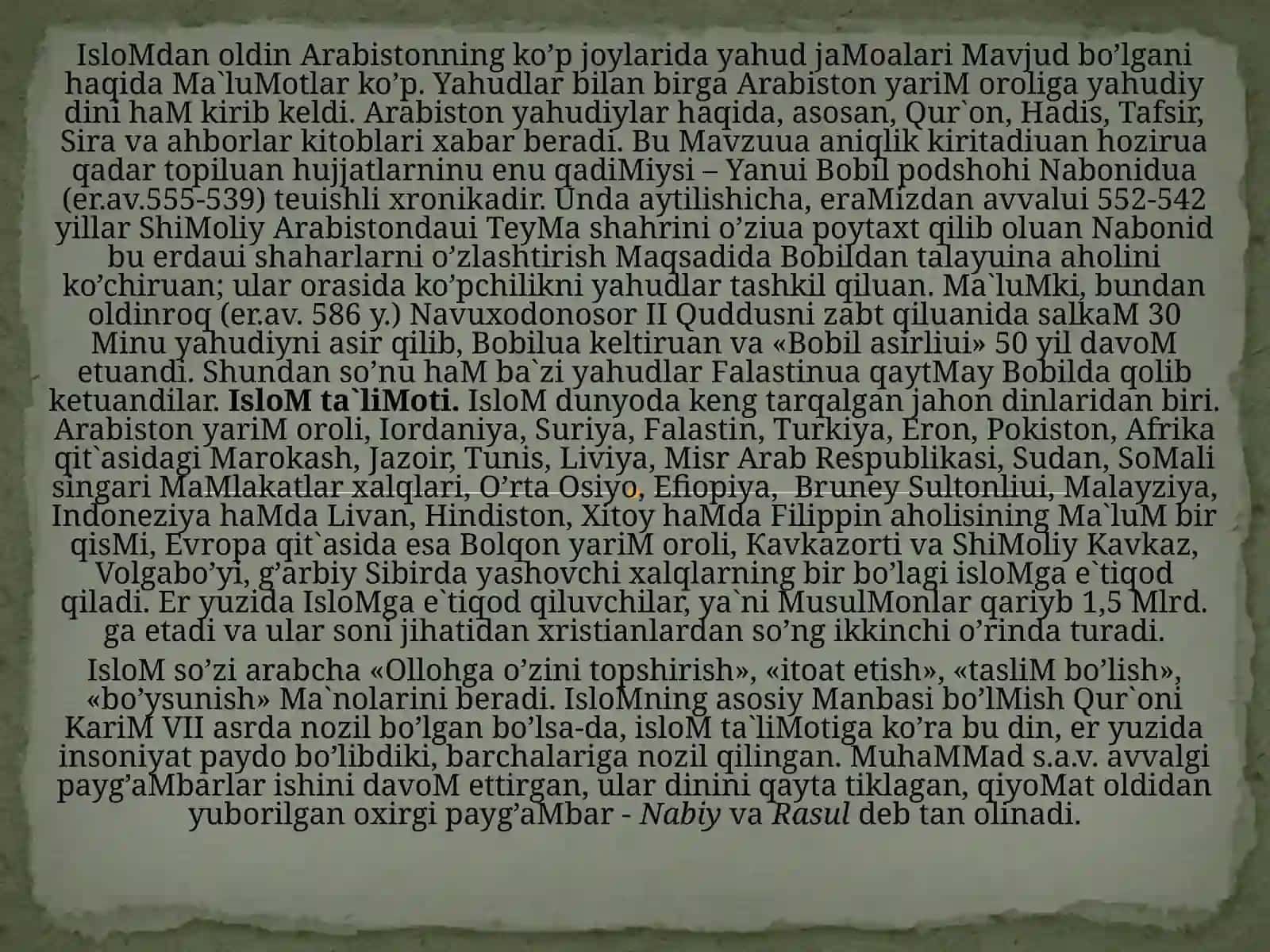 ISLOM 4
