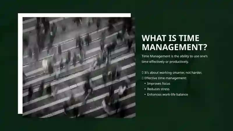 TIME MANAGEMENT 4