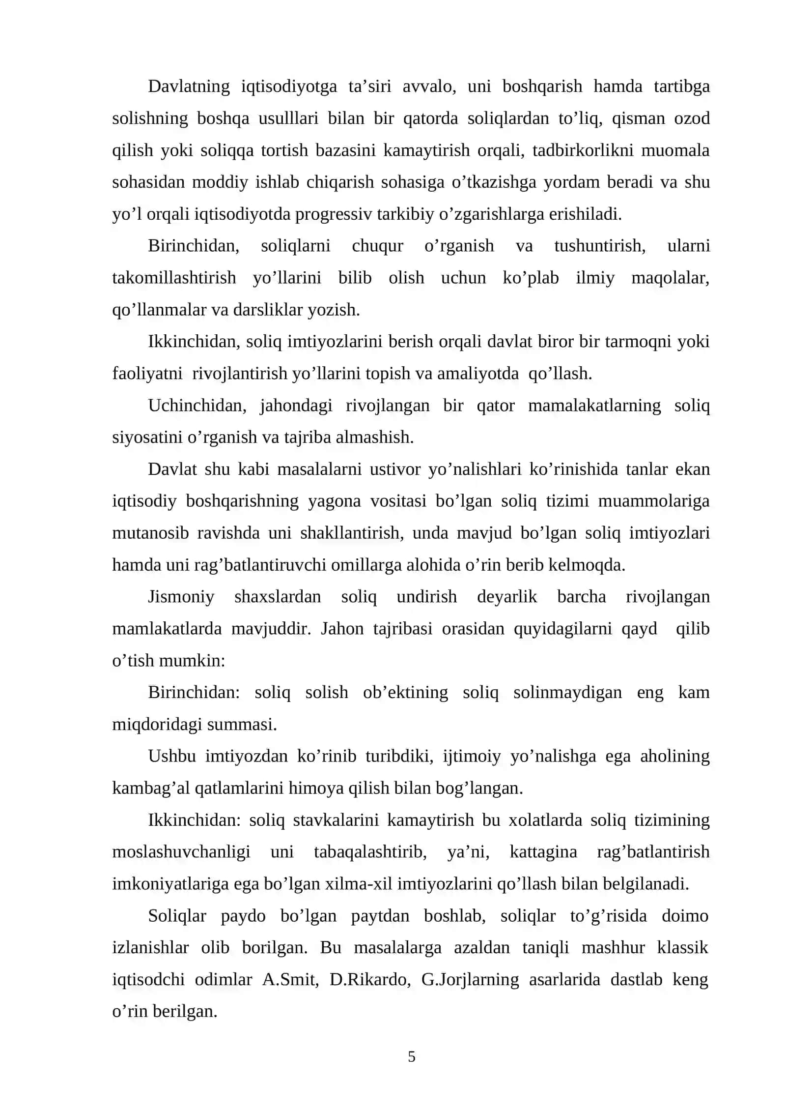Jismoniy shaxslarning mulkiy daromadlarini soliqqa tortish uslubiyatini takomillashtirish 4