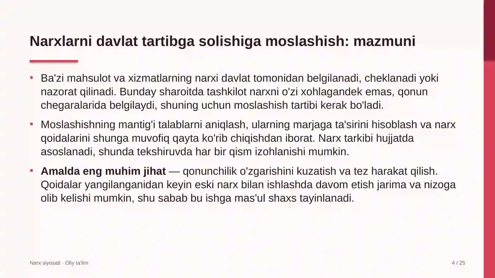 onkologiya markazlarida narxlarni davlat tomonidan tartibga solishga moslashish 4299 4