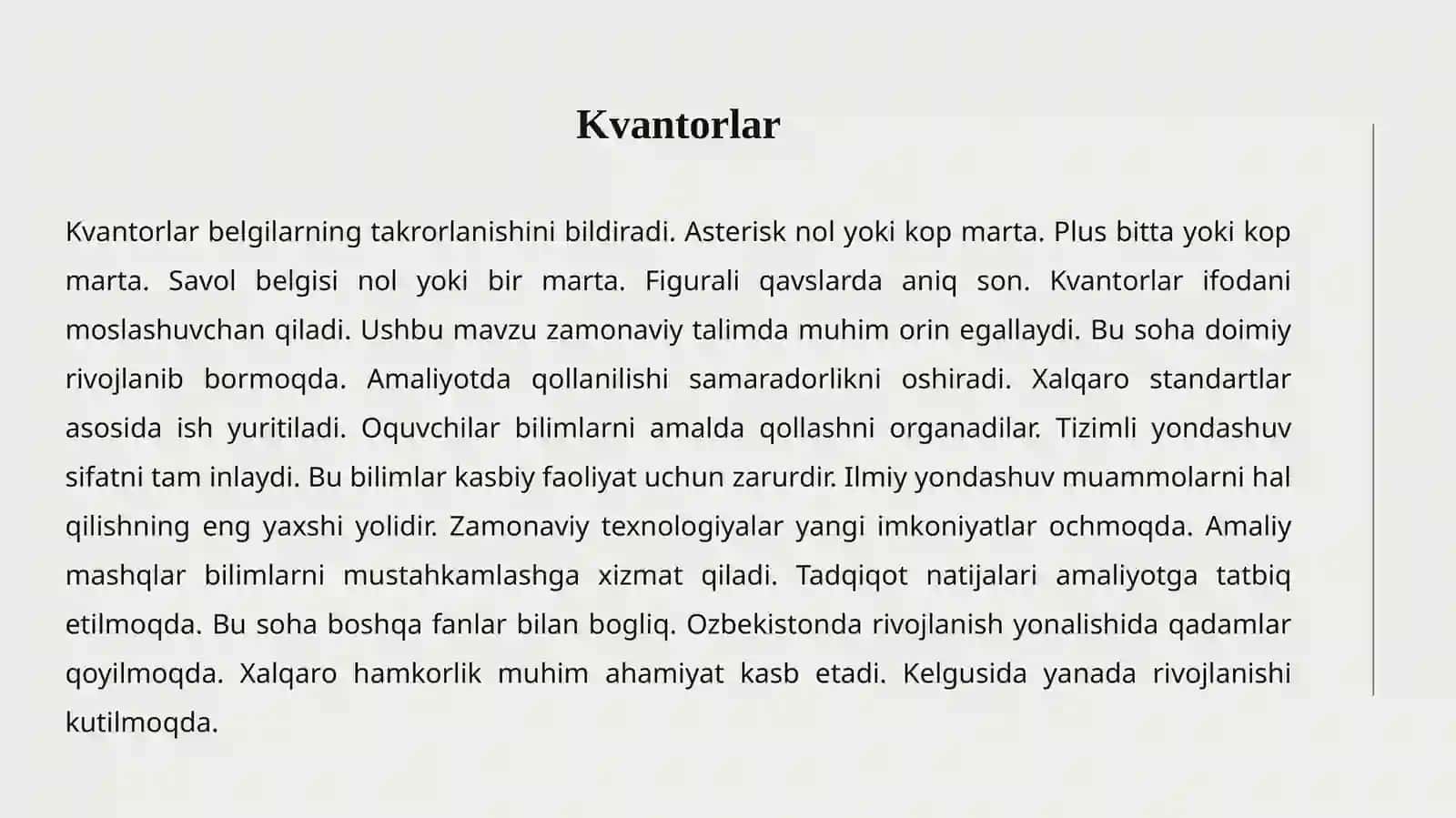REGULYAR IFODALAR 4