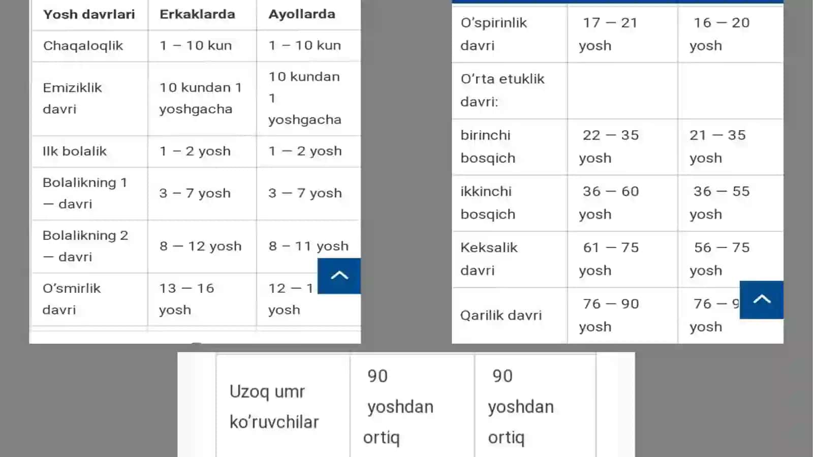 Yosh davrlari klasifikatsiyasi 4