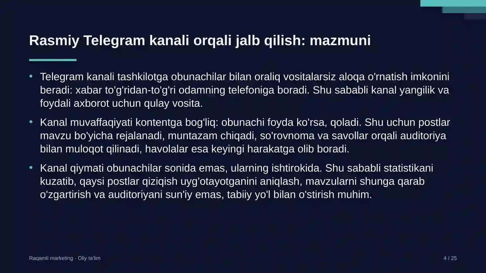 tibbiy laboratoriyalarda rasmiy telegram kanali orqali auditoriyani jalb qilish 3775 4
