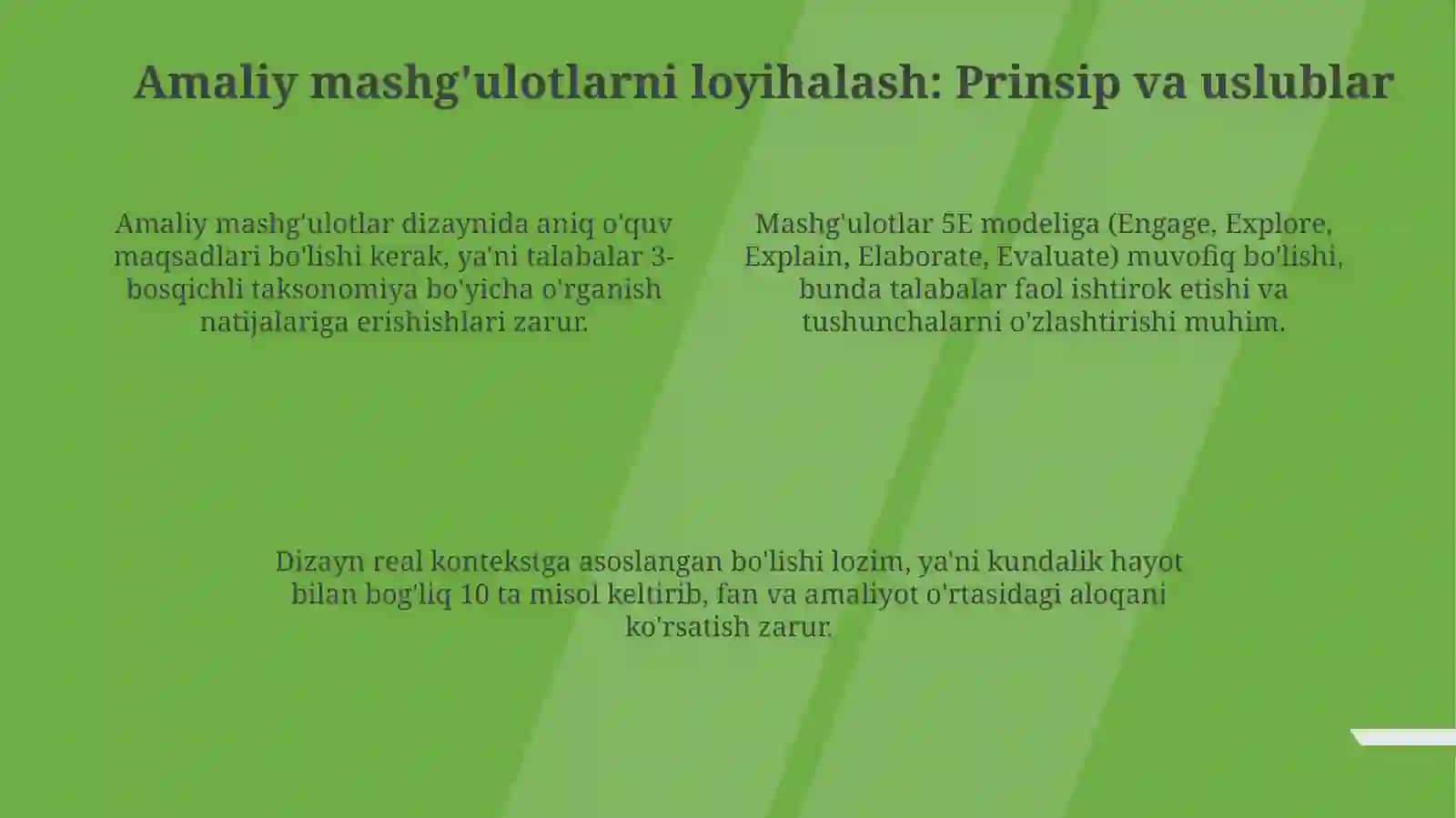 Amaliy mashg'ulotlar orqali ilmiy savodxonlikni rivojlantirish metodikasi 4
