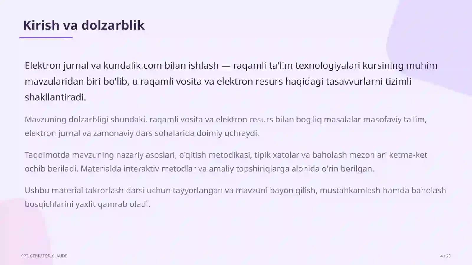 Elektron jurnal va kundalik.com bilan ishlash 4