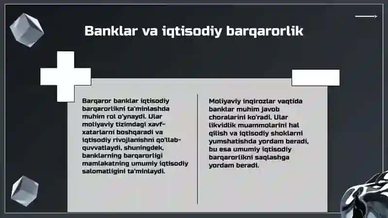 Banklarning global moliyaviy barqarorlikdagi roli 4