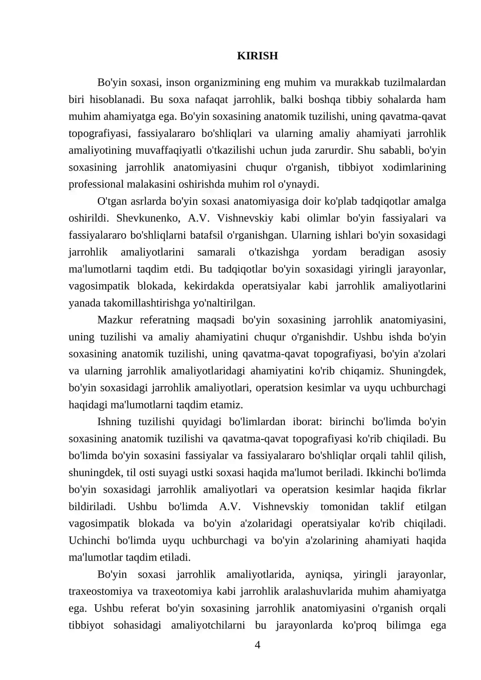 Boʻyin soxasining jarrohlik anatomiyasi 4