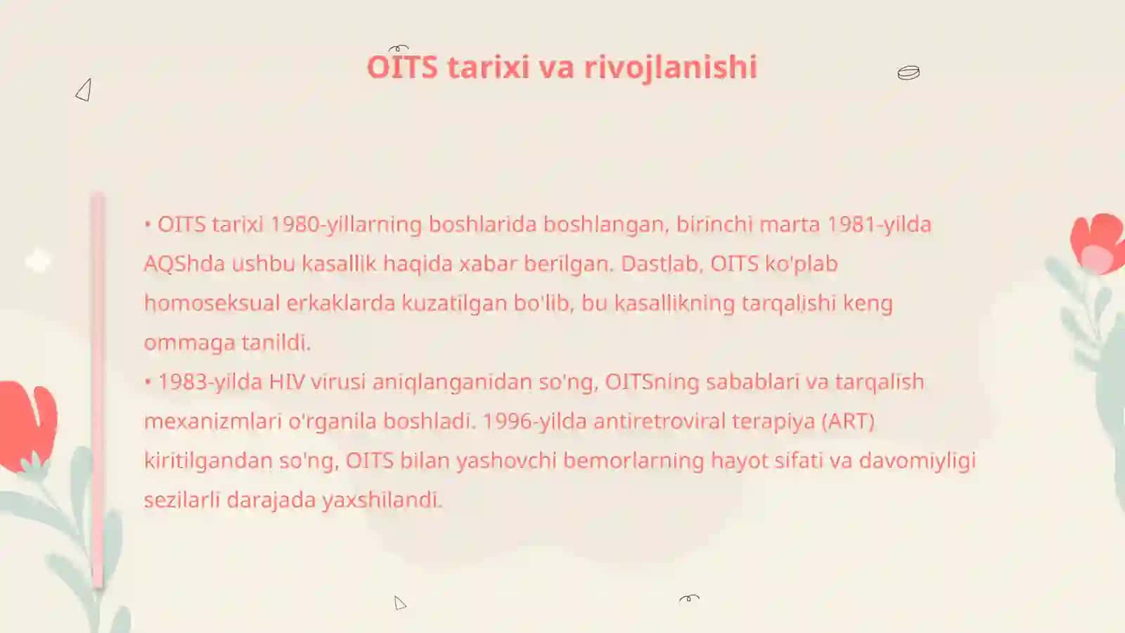 Immunodefitsit holat OITS 4