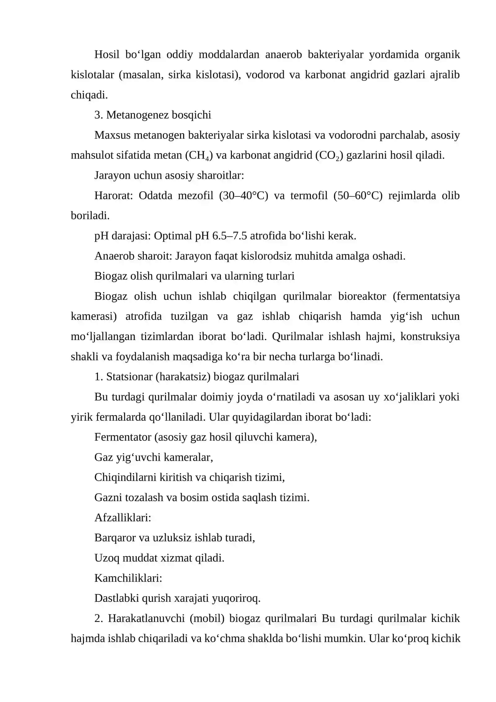 [BIOGAZ OLISH QURILMALARI] 4