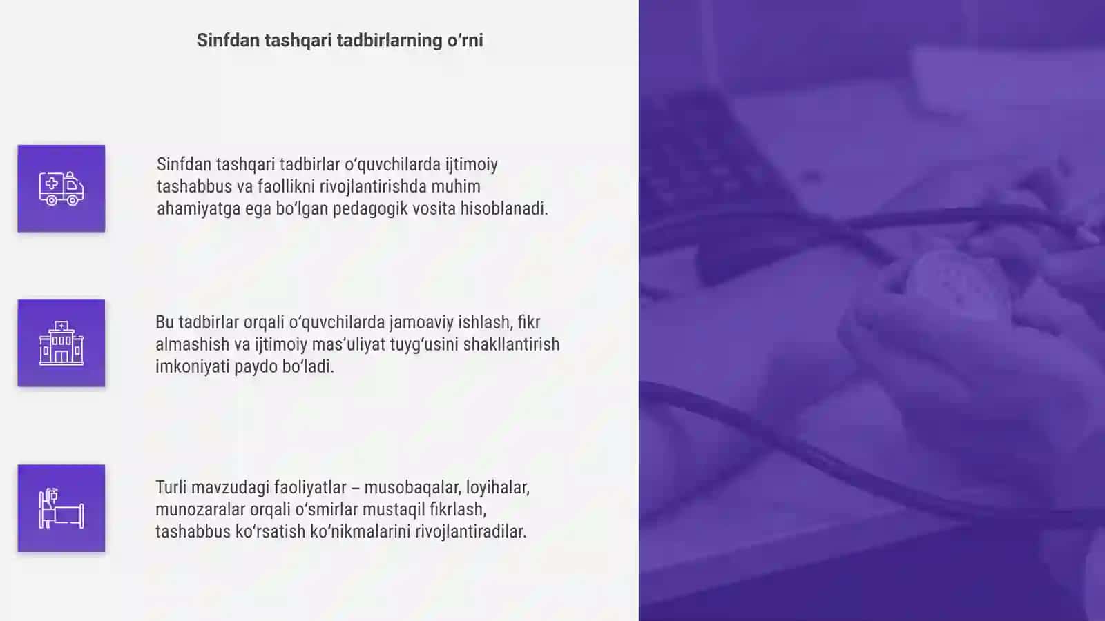 Sinfdan tashqari tadbirlarda o'smir yoshdagi o'quvchilarda ijtimoiy tashabbuskorlikni tarbiyalash metodikasi 4