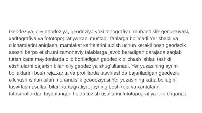 Geodeziya tarixi va bugungi geodezya 4