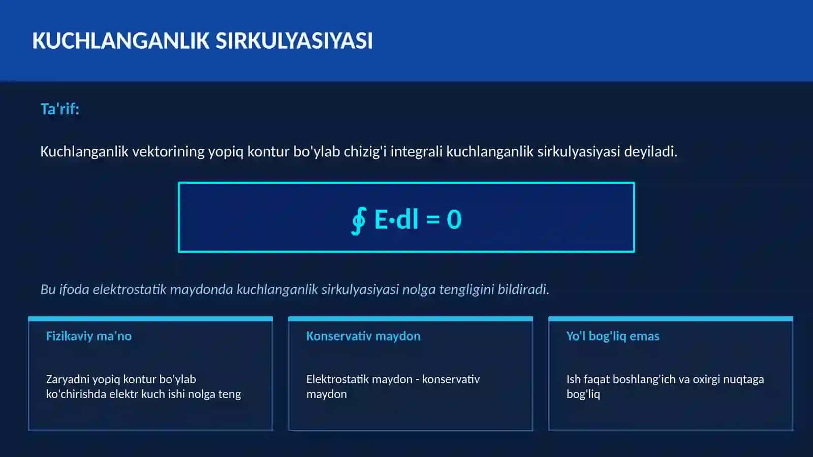 ELEKTR MAYDONI VA POTENSIAL 4