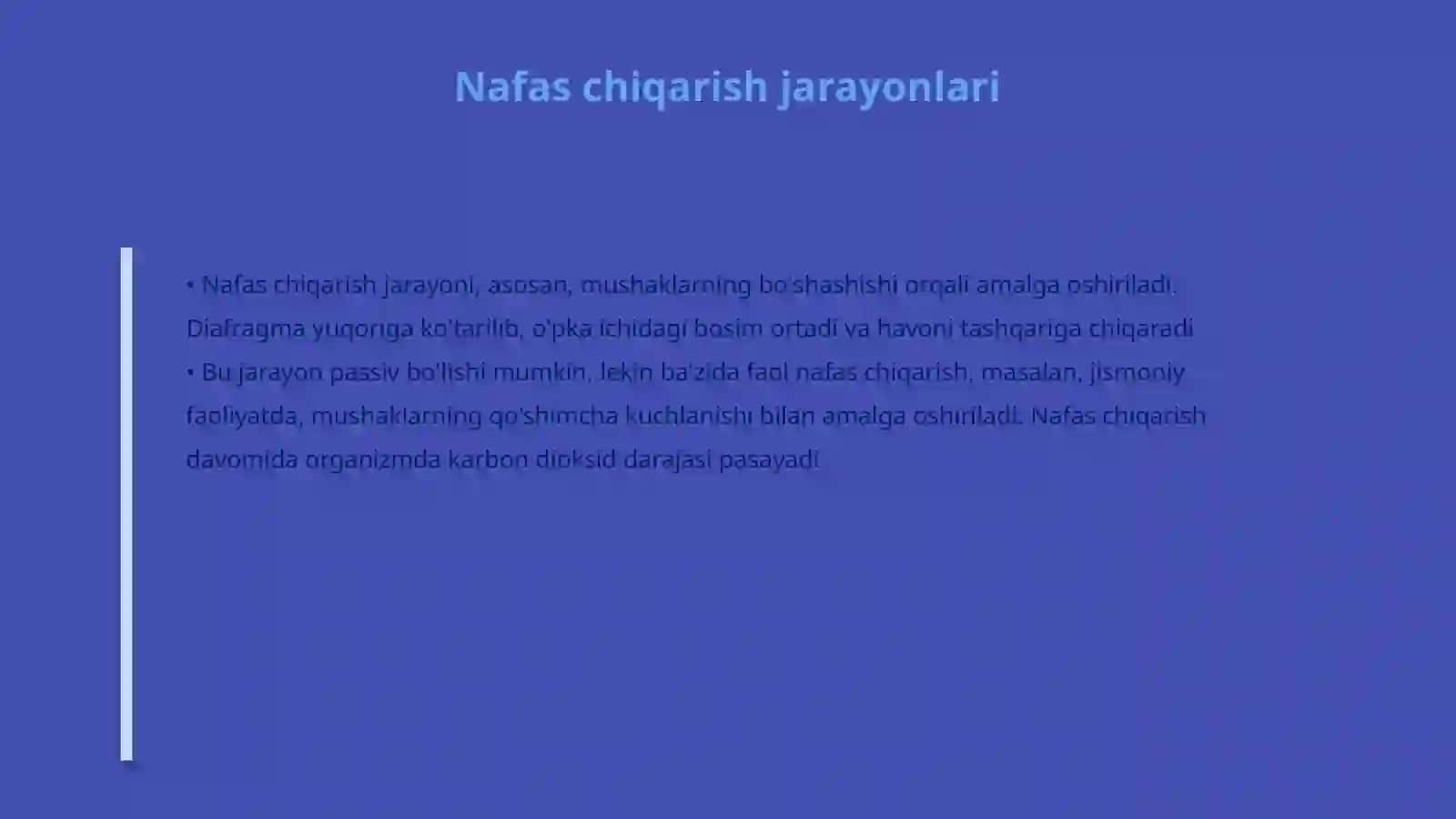 Nafasni idora etilishi 4