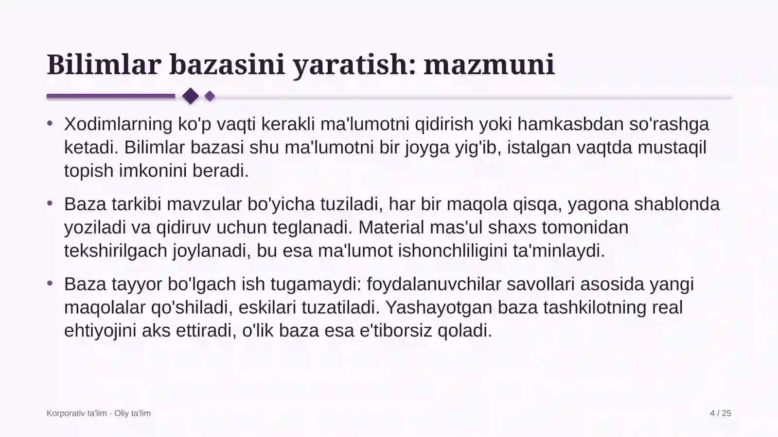 [Prezident maktablarida bilimlar bazasini yaratish] 4