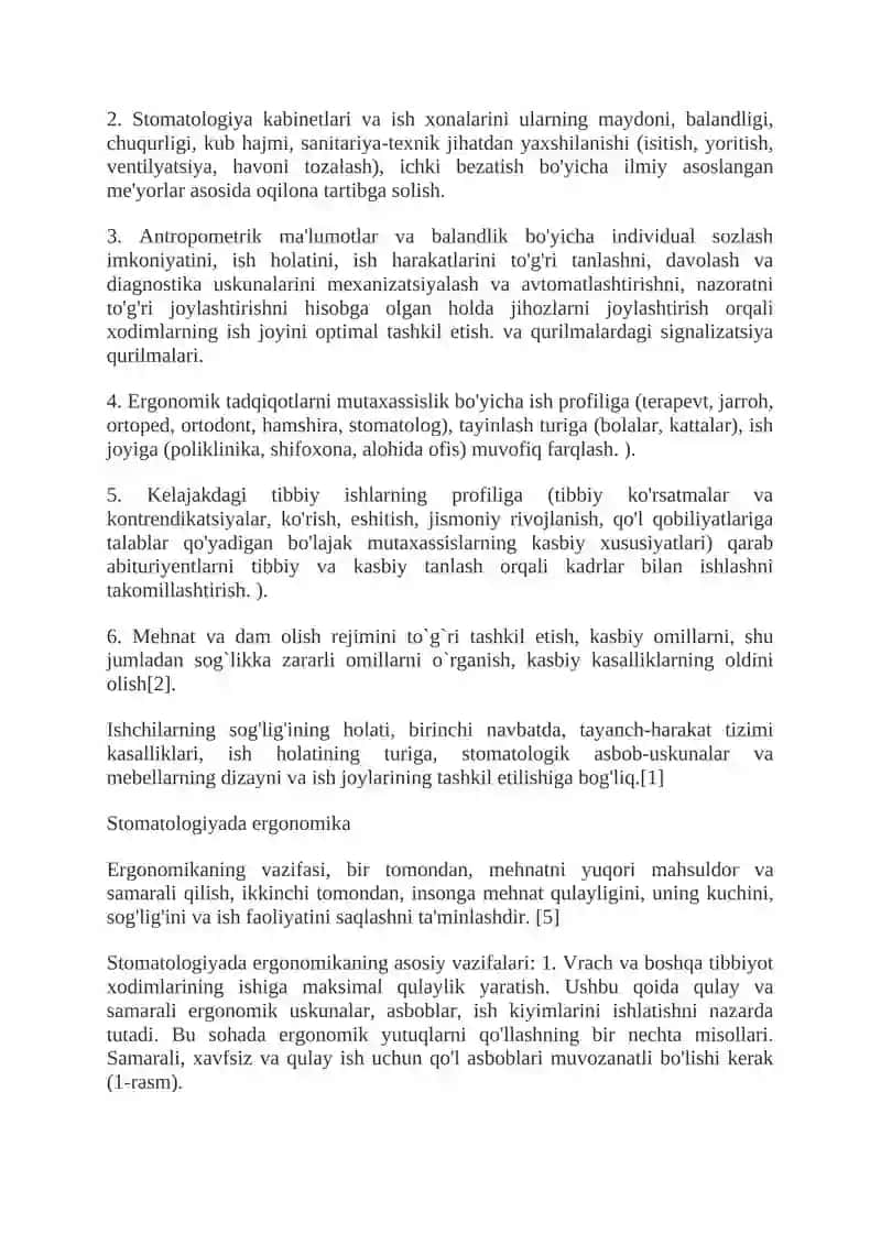 ERGONOMIKA QOIDALARI 4