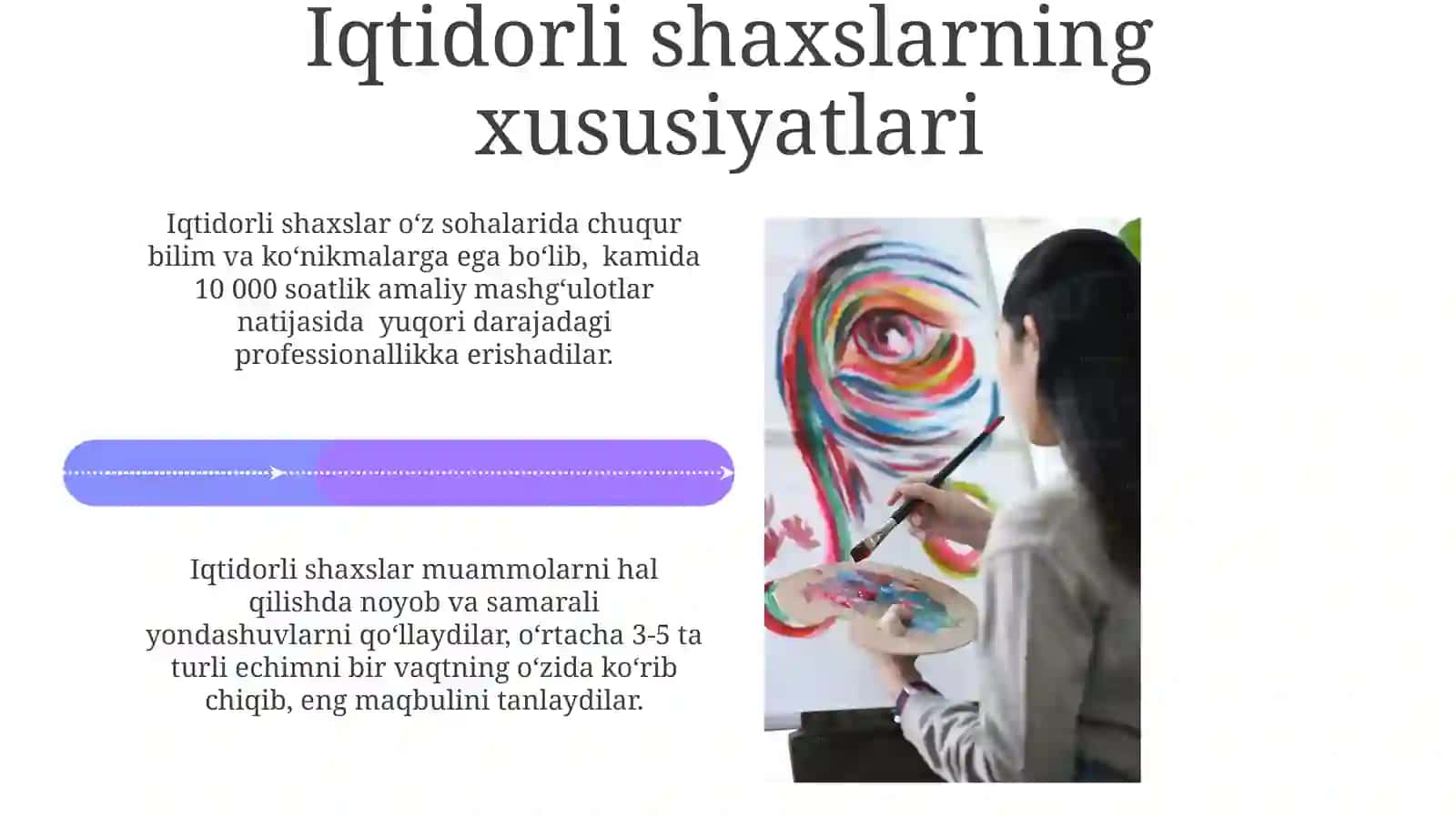 Iqtidor va kireativlik aniqlash 4