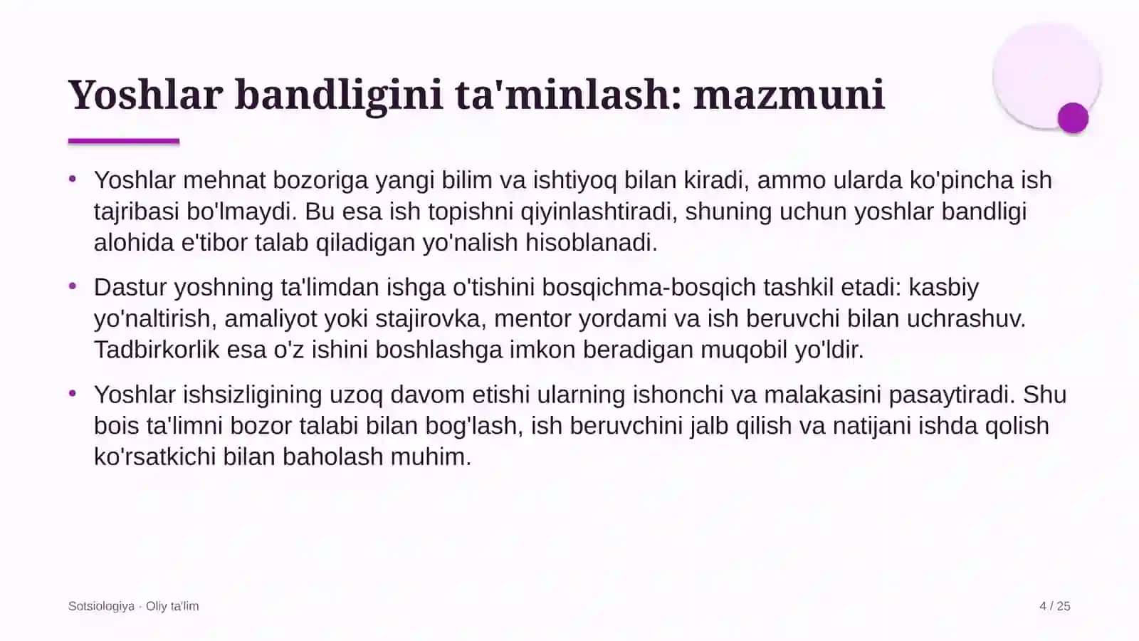 sanitar tozalash korxonalarida yoshlar bandligini ta'minlash 2179 4