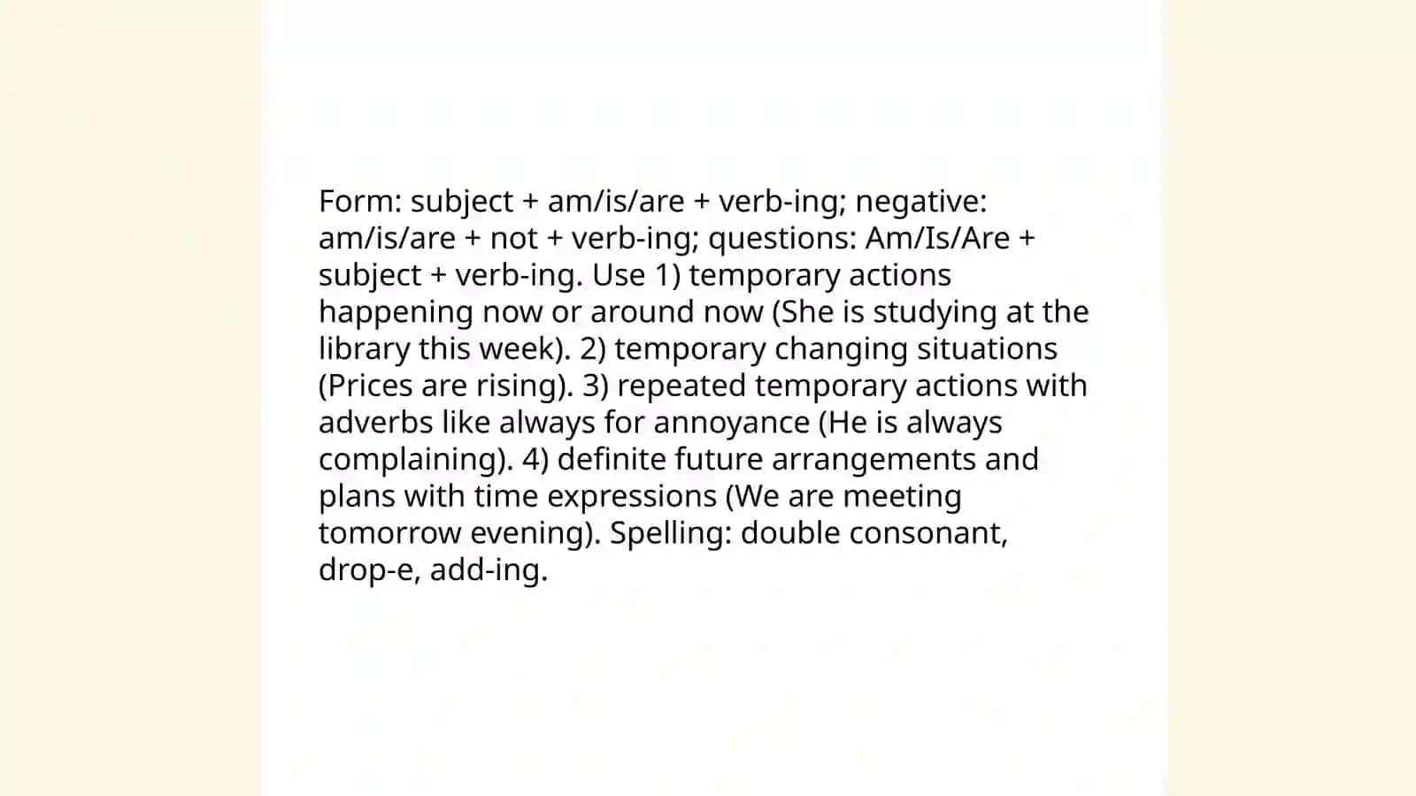 Mastering verb tenses 4