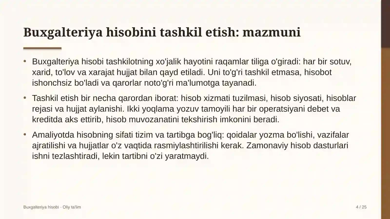 Bolalar nashrlarida buxgalteriya hisobini tashkil etish 4