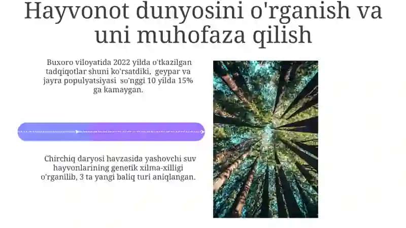 Oʻzbekistonda Tabiatdan Foydalanishdagi Ilmiy Tadqiqotlar 4