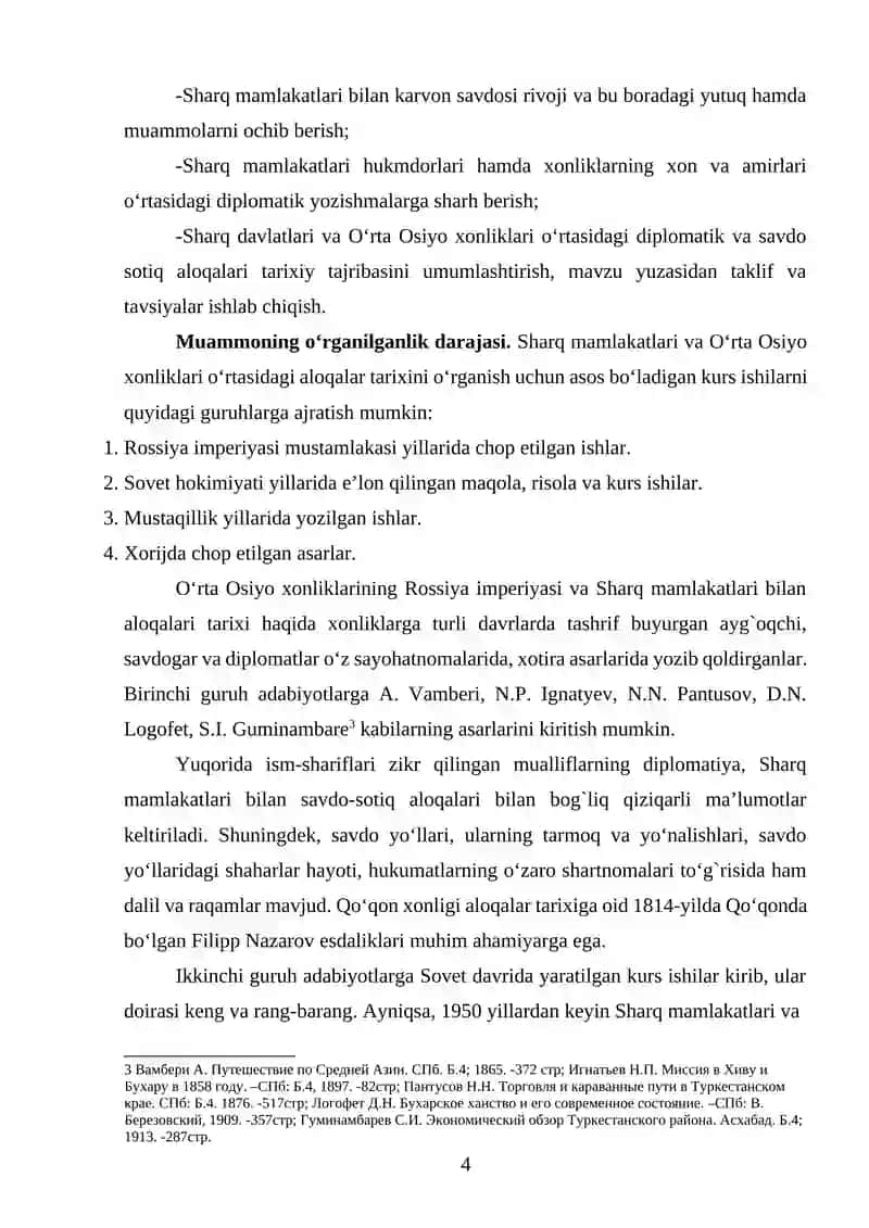 O‘ZBEK XONLIKLARI O‘RTASIDAGI DIPLOMATIK ALOQALAR 4