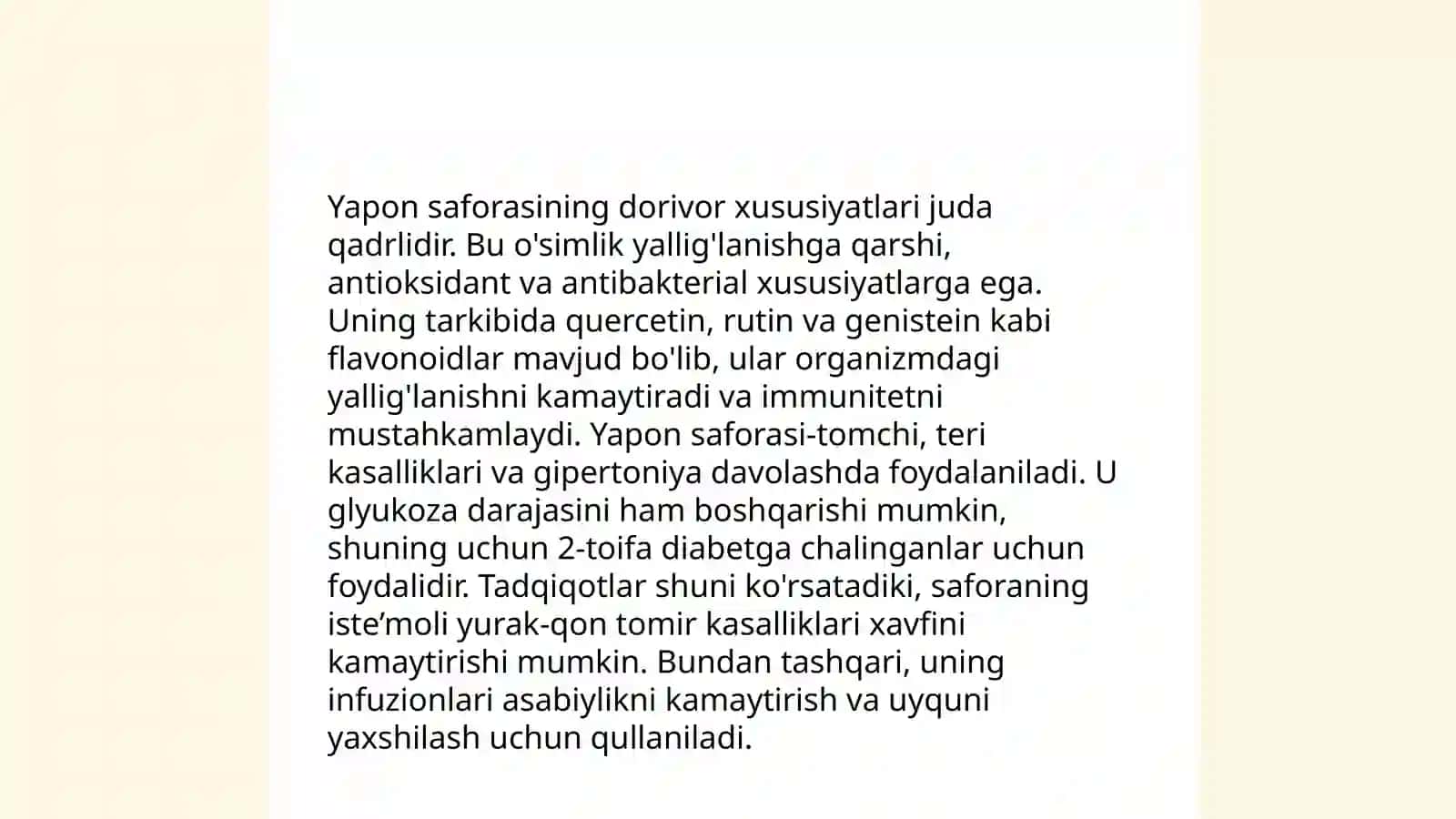 Yapon saforasi ósimligi(Sophora japonika) 4