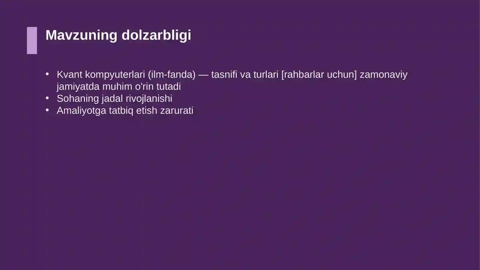 Kvant kompyuterlari (ilm-fanda) — tasnifi va turlari [rahbarlar uchun] 4