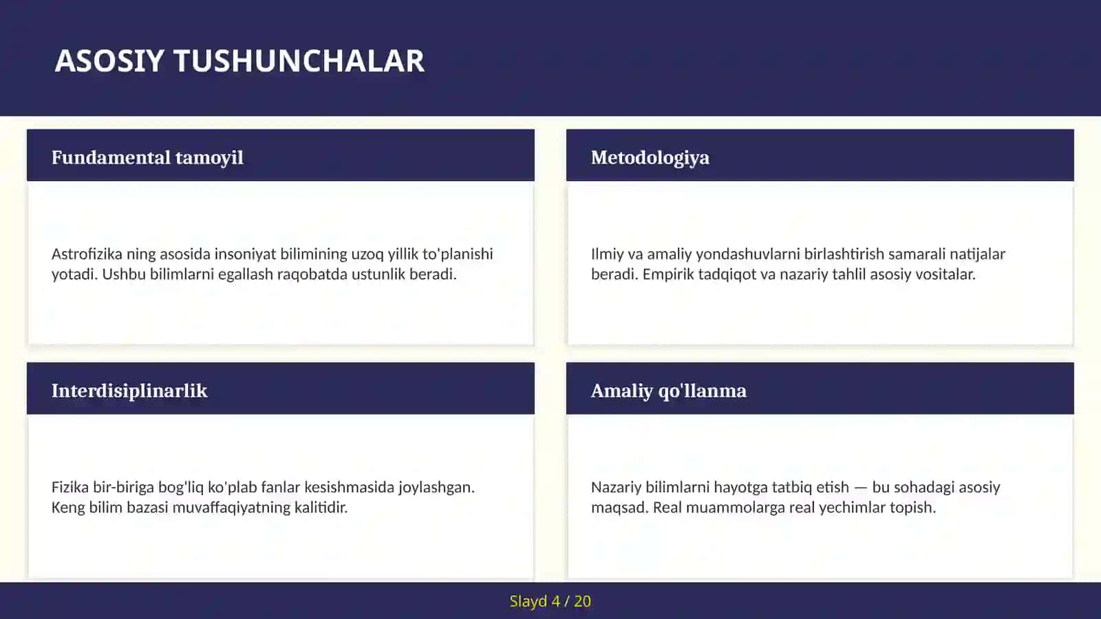 Astrofizika Yulduzlar — amaliy qo'llanma 4
