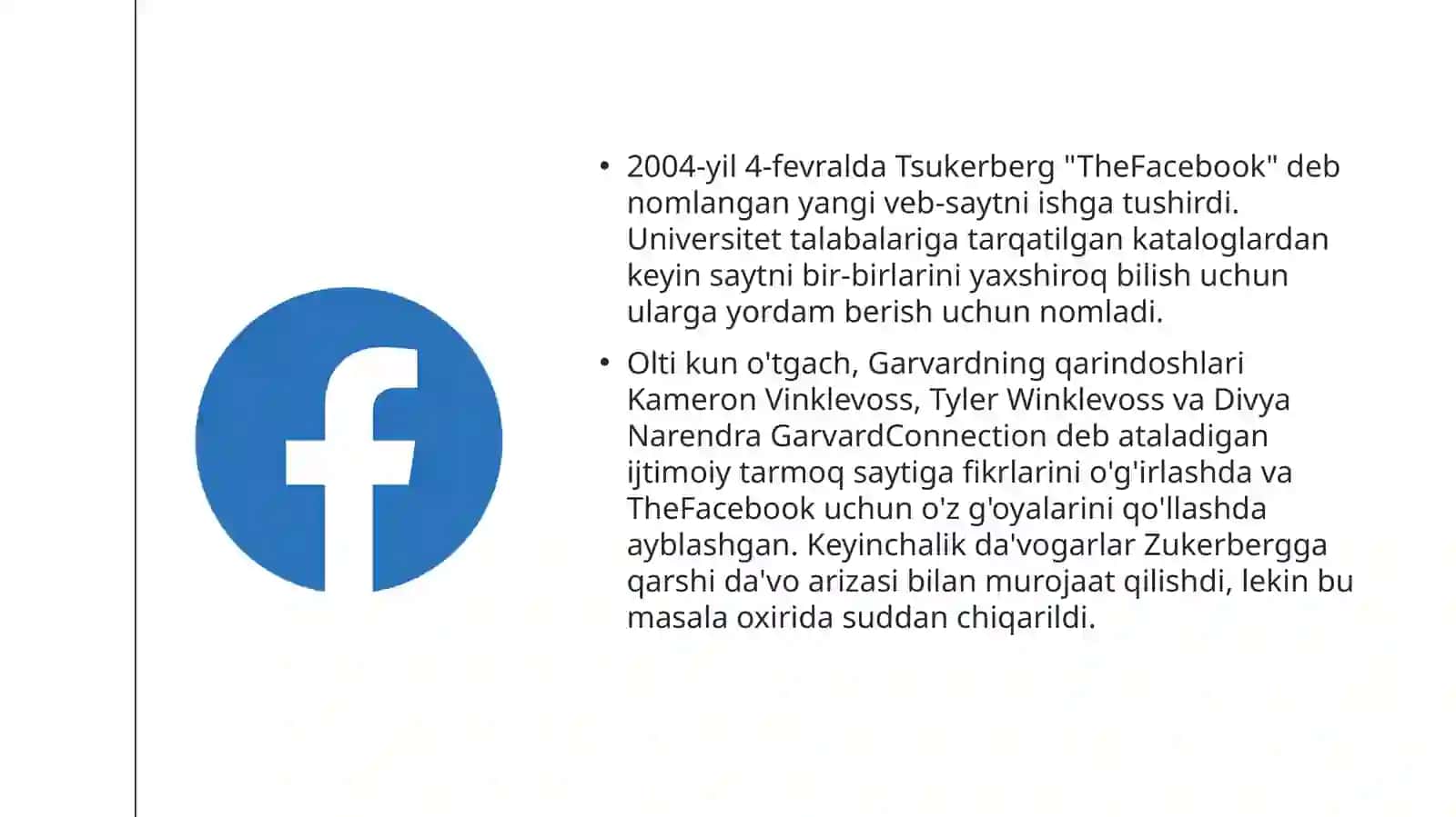 Facebook tarixi 4