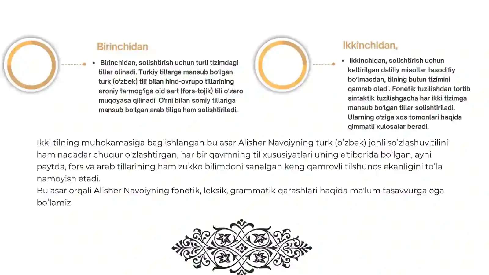 Alisher Navoiy — chogʻishtirma tilshunoslik 4