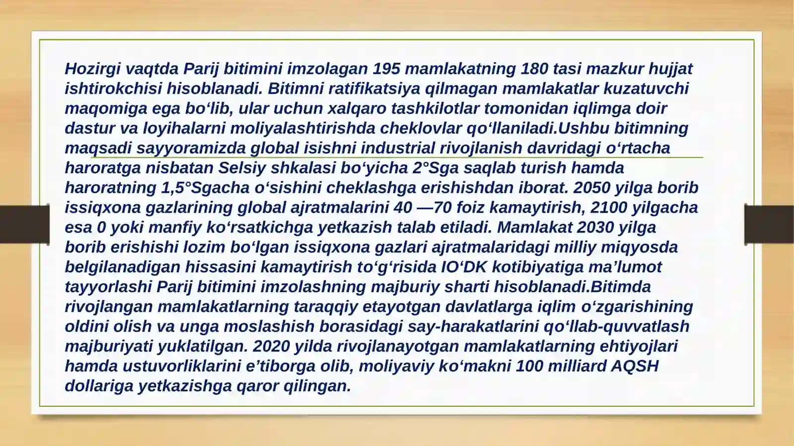 Ekologik muammolar va ularni hal qilish usullari 4