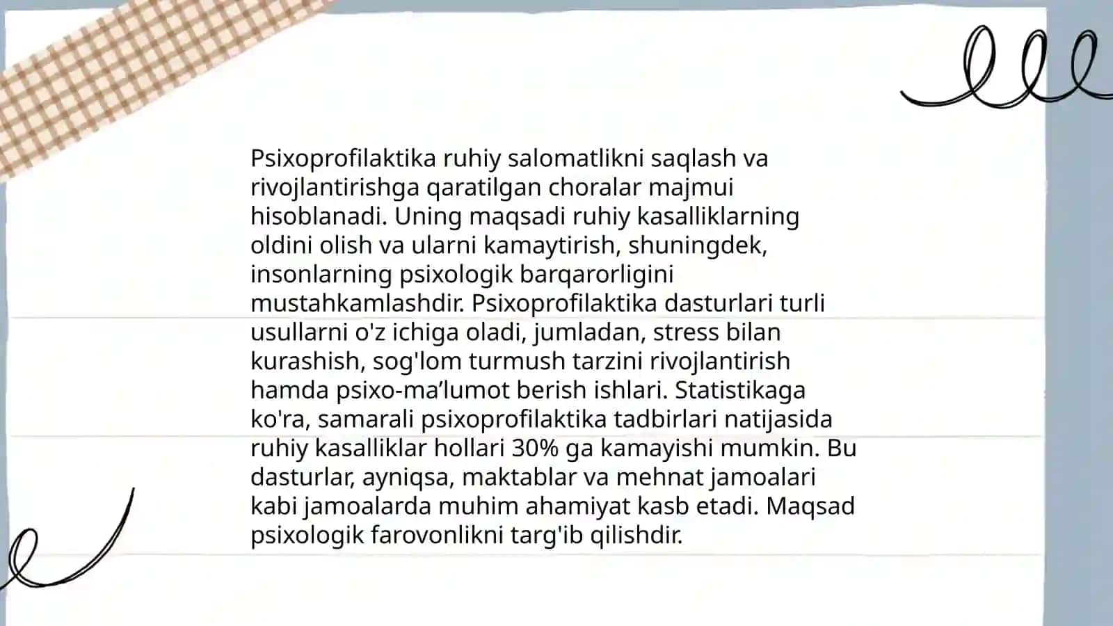 Psixogigiena va psixoprofilaktika 4