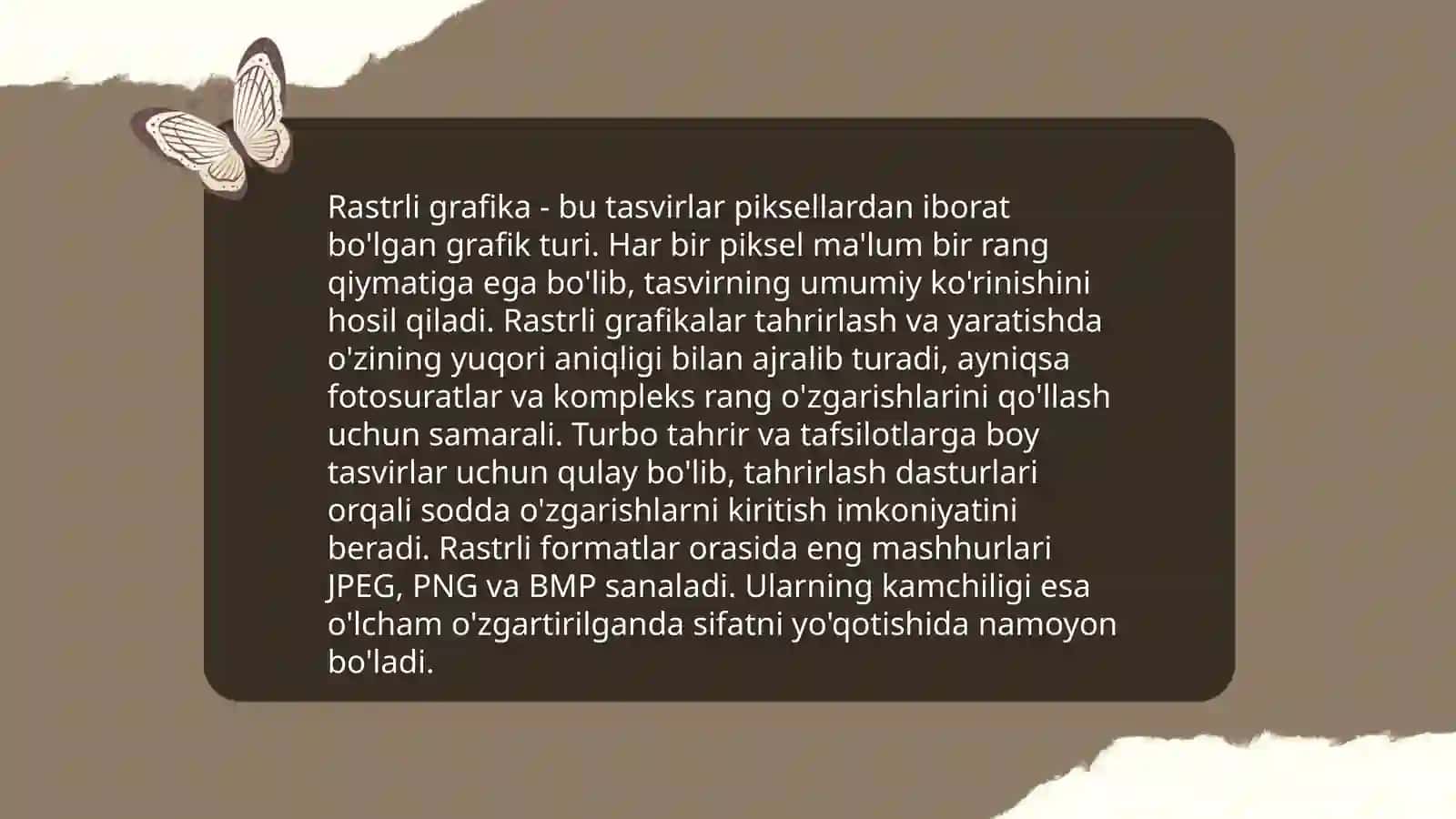Vektorli va rastrli grafikada ishlovchi dasturlar va ularni qo‘llanish sohalari 4