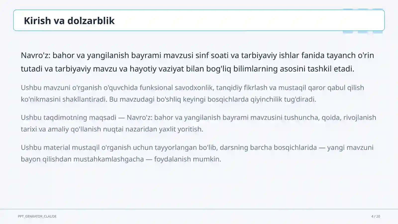 Navro'z: bahor va yangilanish bayrami 4