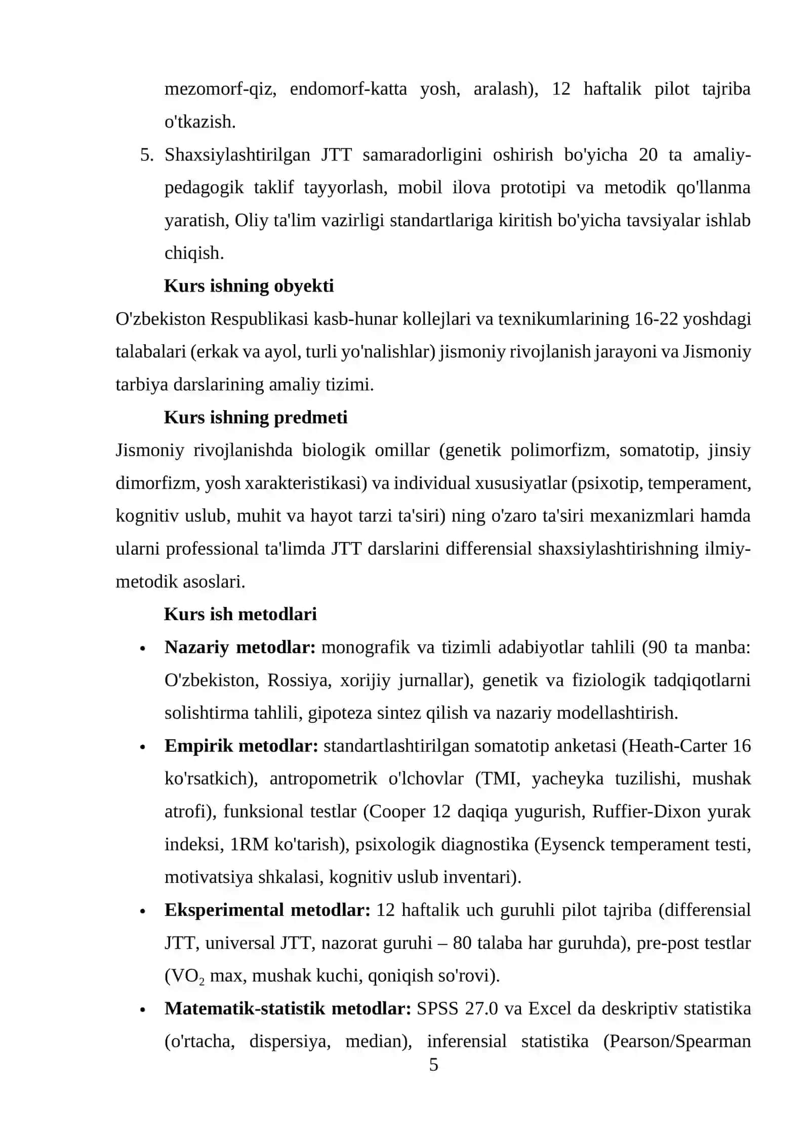 Jismoniy rivojlanishda biologik va individual farqlar 4