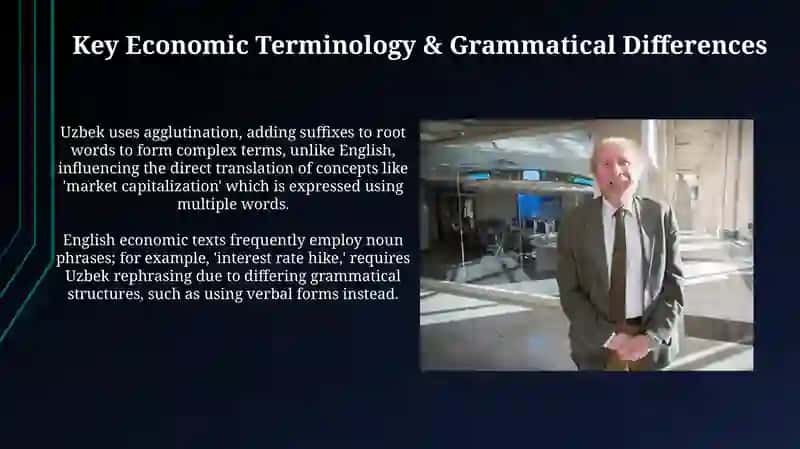 Translating Economic Texts from English into Uzbek and vice versa 4