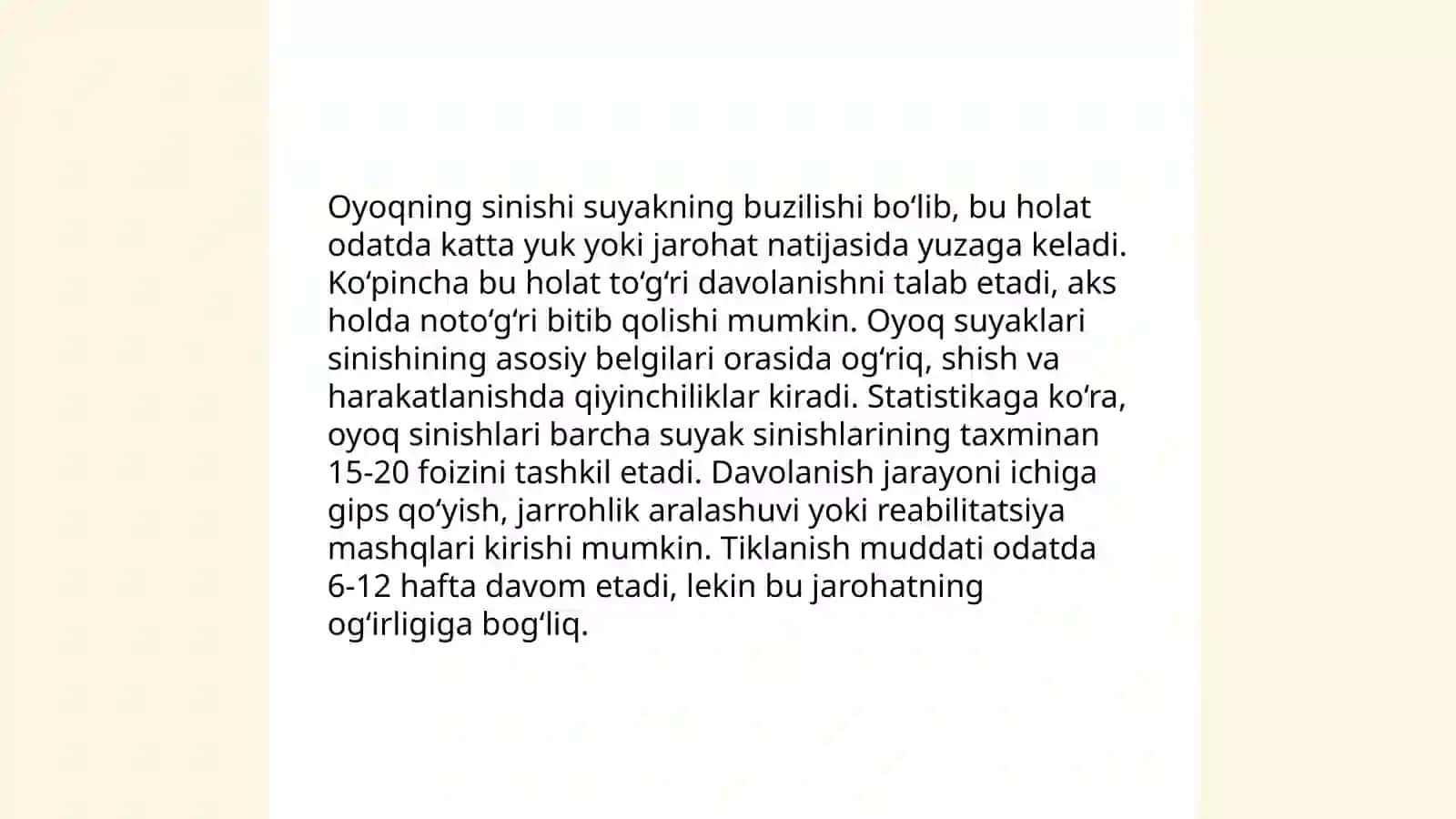 Sportda shoshilinch holat. Birlamchi yordam koʻrsatish 4