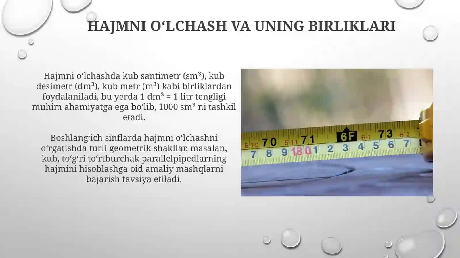 Boshlangʻich sinflarda asosiy miqdorlar va ularni oʻlchov birliklarini oʻrgatish metodikasi 4