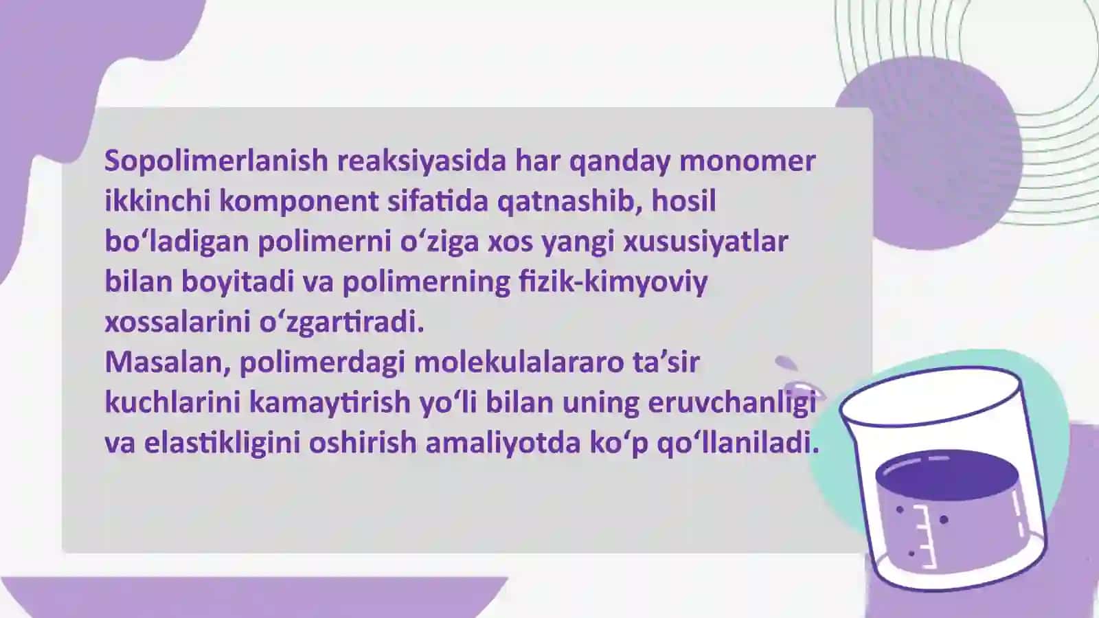 Sopolimerlanish reaksiyalar mexanizmi 4