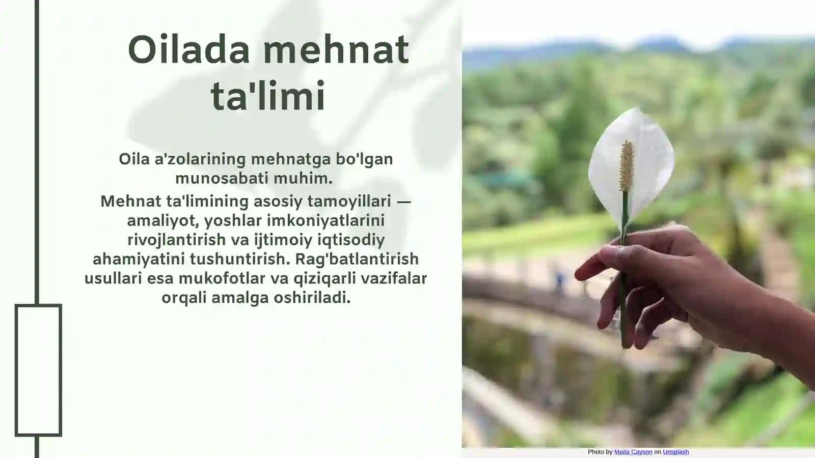 Oilada mehnat tarbiyasi slayd, prezentatsiya, ppt 4