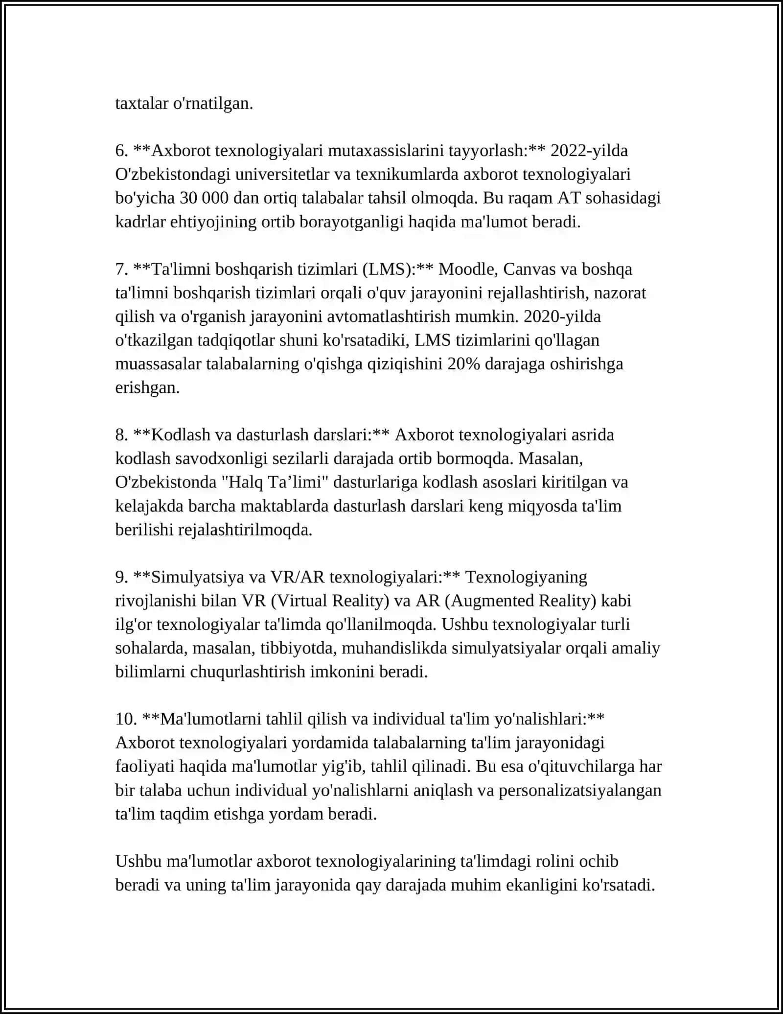 JAHON TARIXI FANINI OʻQITISHDA AXBOROT TEXNOLOGIYALARINING OʻRNI 4